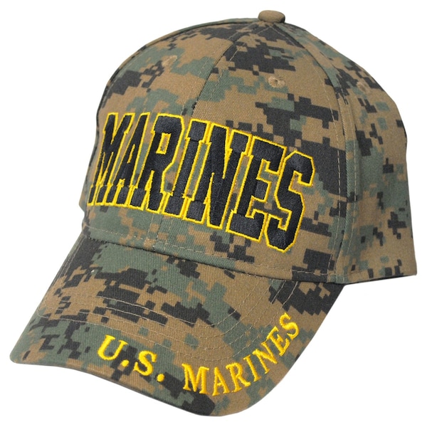 U.S. Military Merchandise CAP USMC MARINES CAMO CP00312 - main